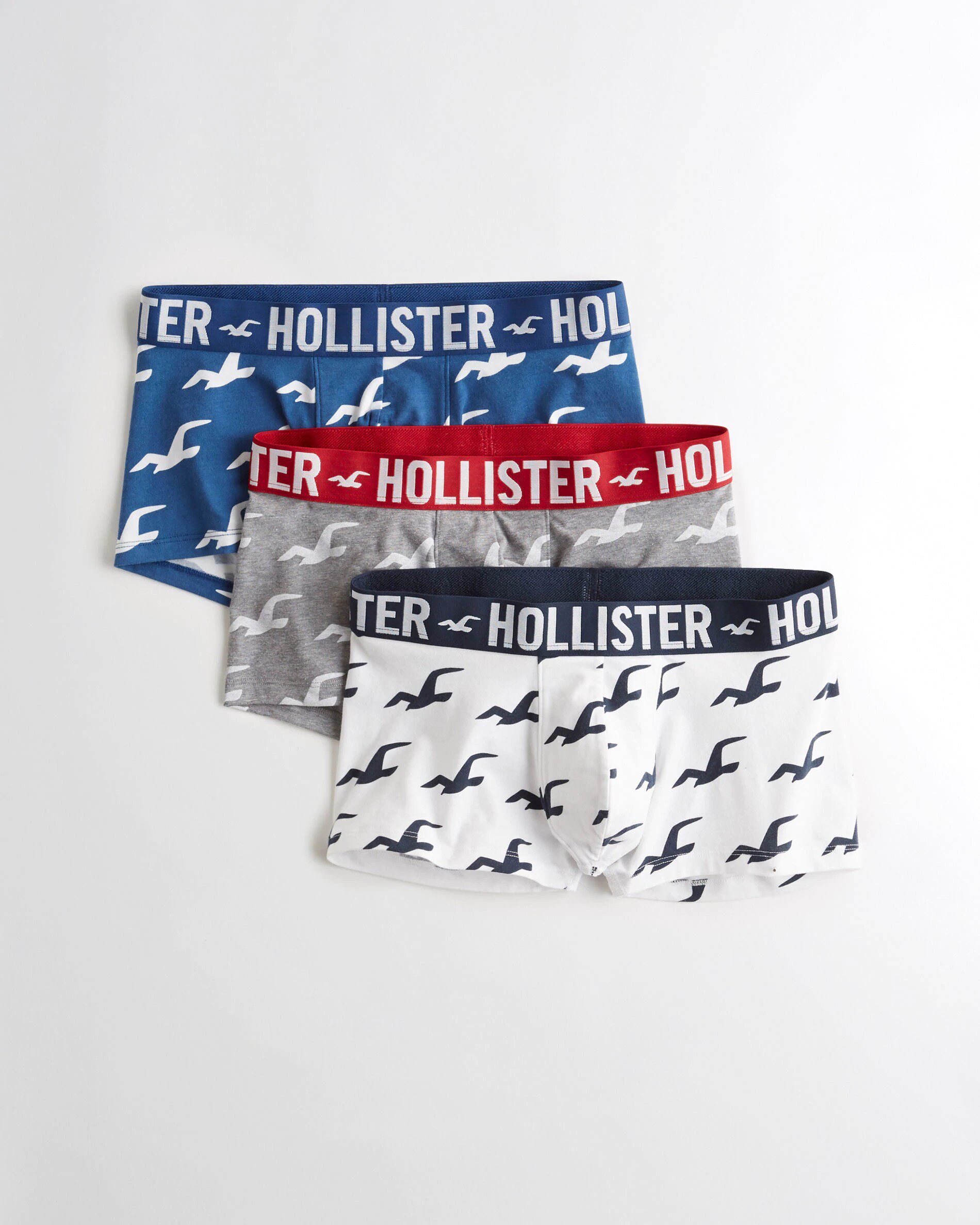 美国af海鸥hollisterhco舒适内裤底裤四角三条平角裤