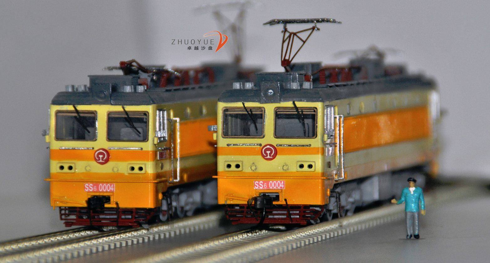 韶山ss6火车模型ho动力自己拼装上色包邮火车模型