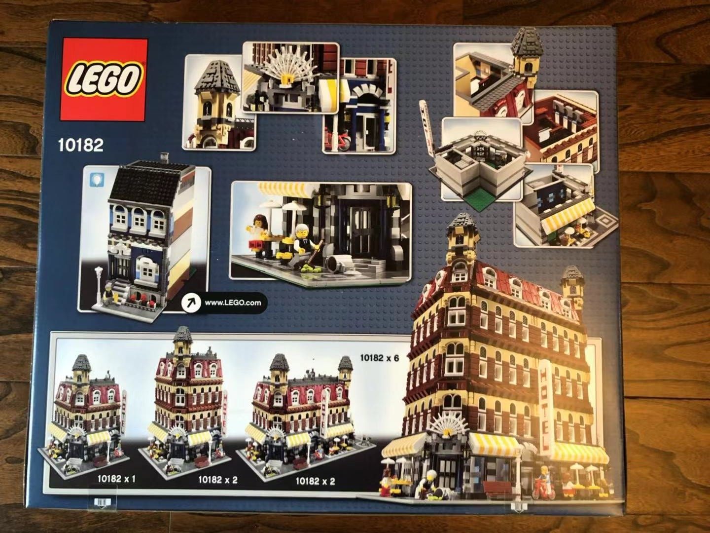 乐高10182创意建筑街景转角咖啡厅lego积木玩具建构