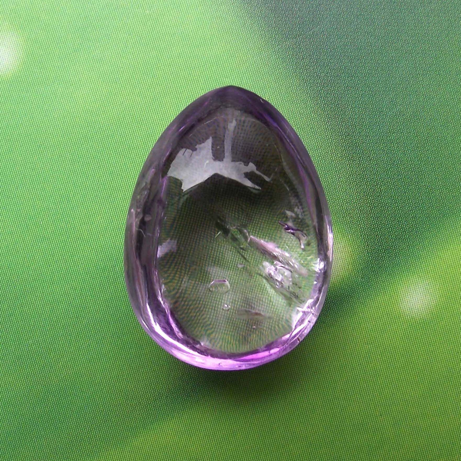 正品水胆裸石挂坠古玩紫水晶鼠年挂件天然水晶吊坠颈饰