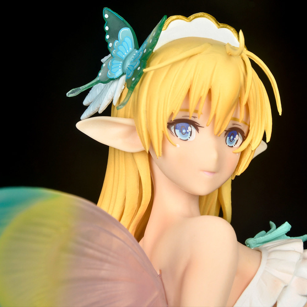 女王动漫妖精精灵蝴蝶少女tony伊莱恩手办盒装手办