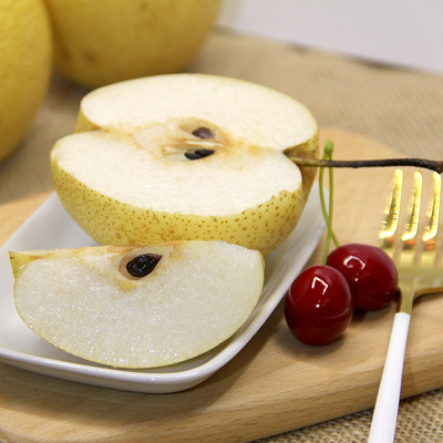 高平大黄梨新鲜水果榨汁非酥梨老品种明清贡品山西特产12个整箱