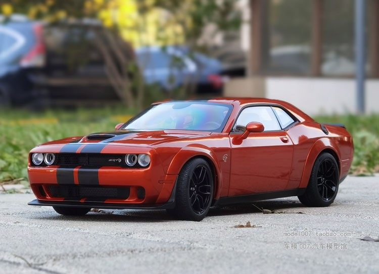 autoart奥拓道奇挑战者dodgechallengersrt2018款汽车模型车模