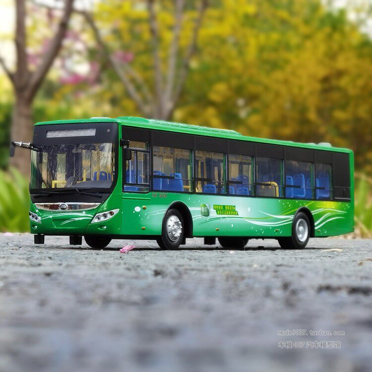 142原厂宇通客车yutong纯电动客车e12合金巴士模型车模