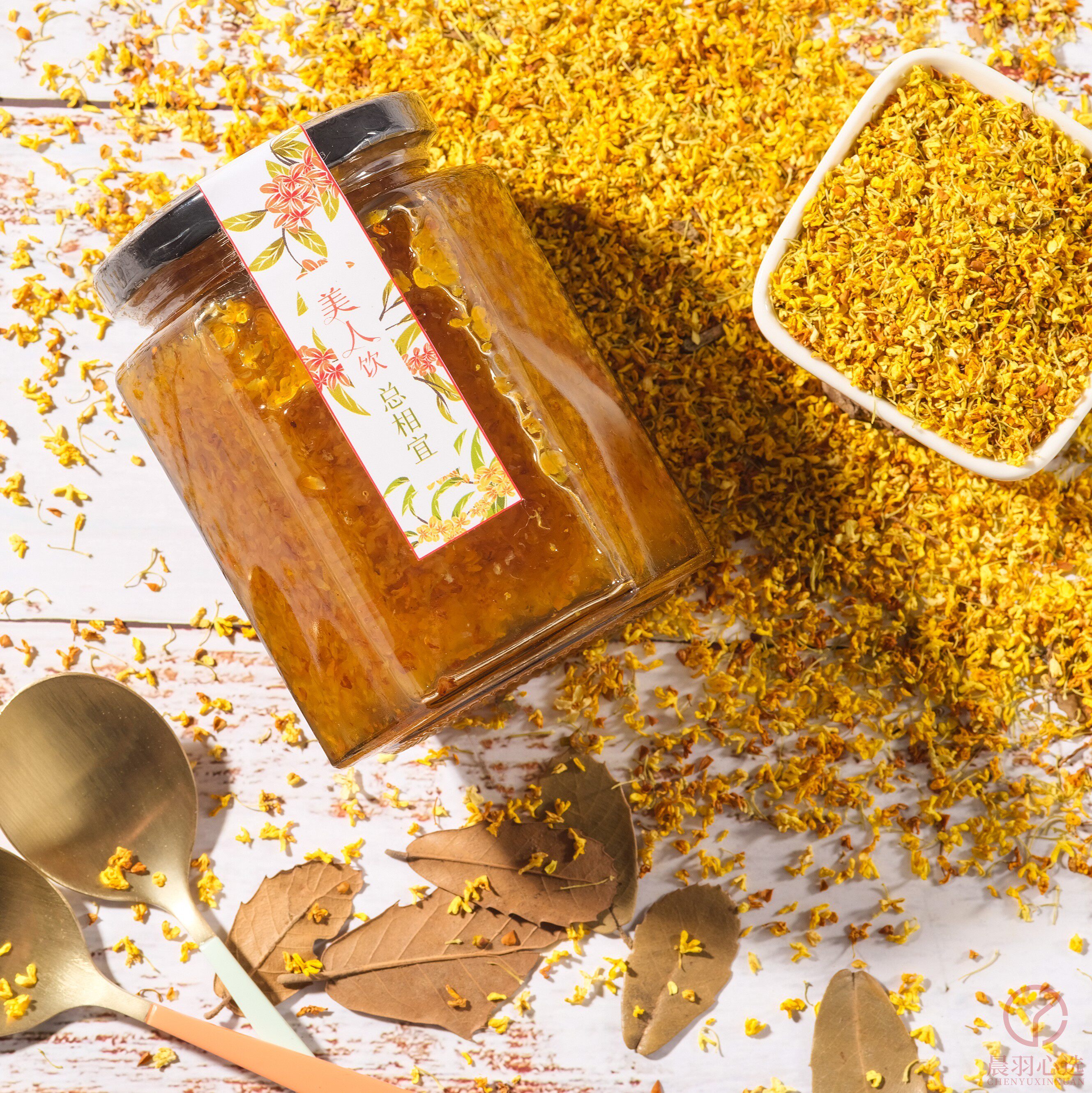 晨羽心选仙客桂花露优质鲜花蜂蜜扶贫助农重庆云阳0添加350g瓶