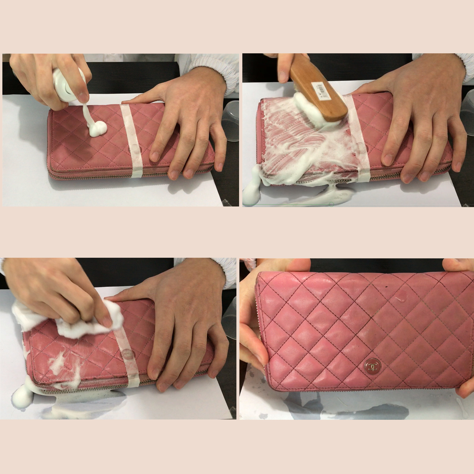 奢侈品皮包清洗剂皮衣护理真皮包包擦包去污保养家私清洁