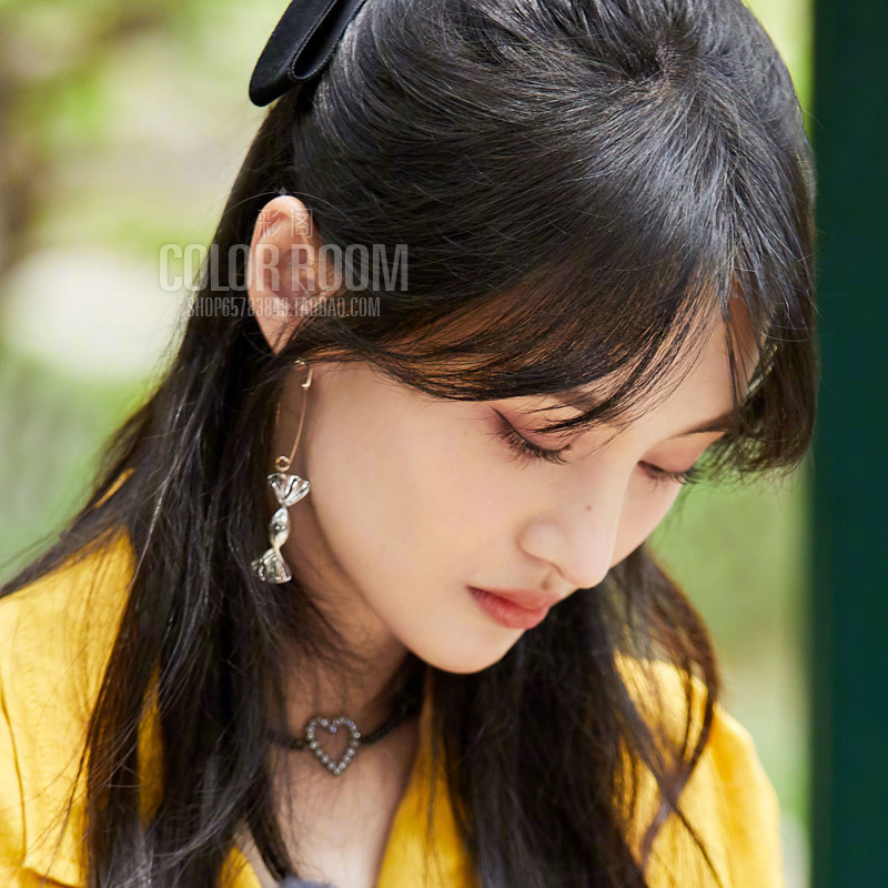 郑爽同耳环别针糖果耳钉复古可爱耳饰2020年新款耳环