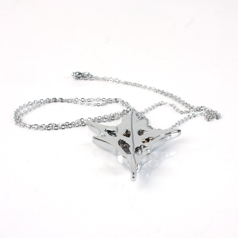 最终幻想final fantasy xiii雷霆闪电标志项链 动漫周边合金饰品-图4