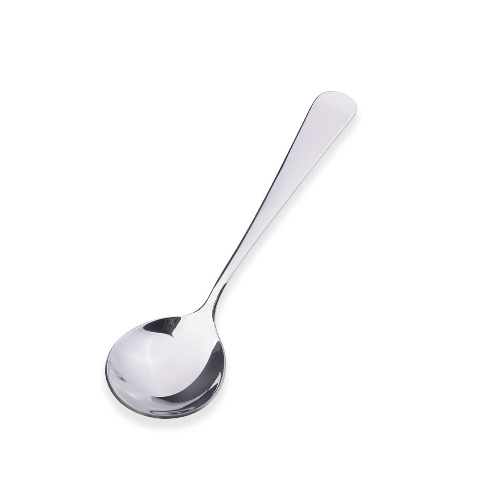 安普现货专业咖啡杯测勺不锈钢镀钛金银黑色cupping咖啡勺