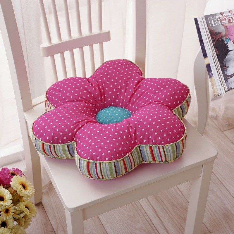 坐垫学生儿童地板卡通加厚圆形抱枕幼儿园地上榻榻米居家增高椅垫