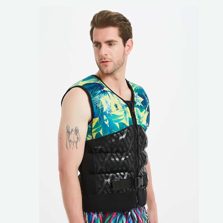 AWAKE冲浪滑水救生衣摩托艇骑行浮力马甲 男女成人大浮力救生背心