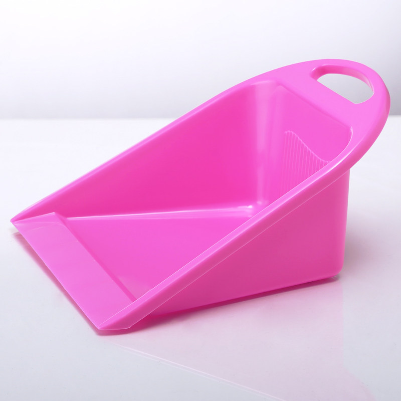 垃圾多用塑料彩色灰斗圾铲小扒斗搓戳手拿簸箕簸箕