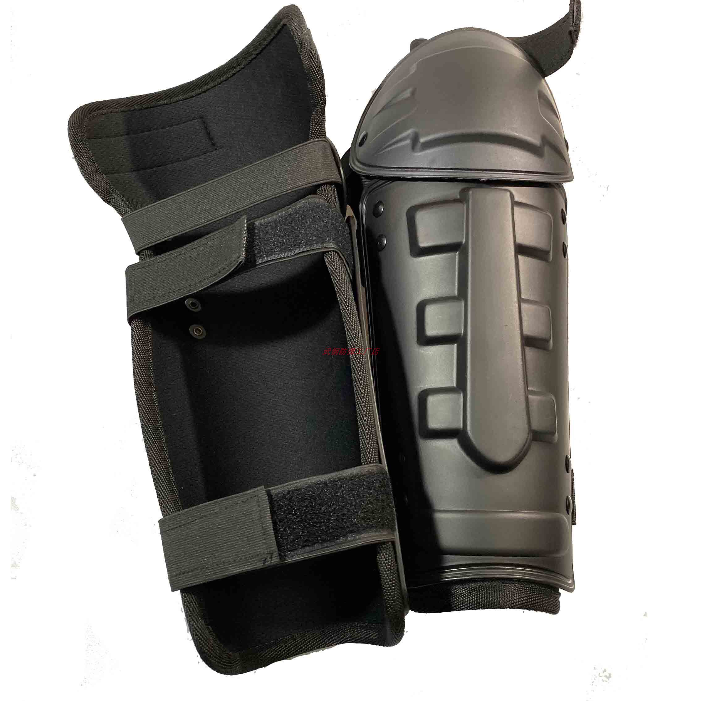 仿生护腿护膝战术绑腿防刺防砍防撞泰拳跆拳道运动护具