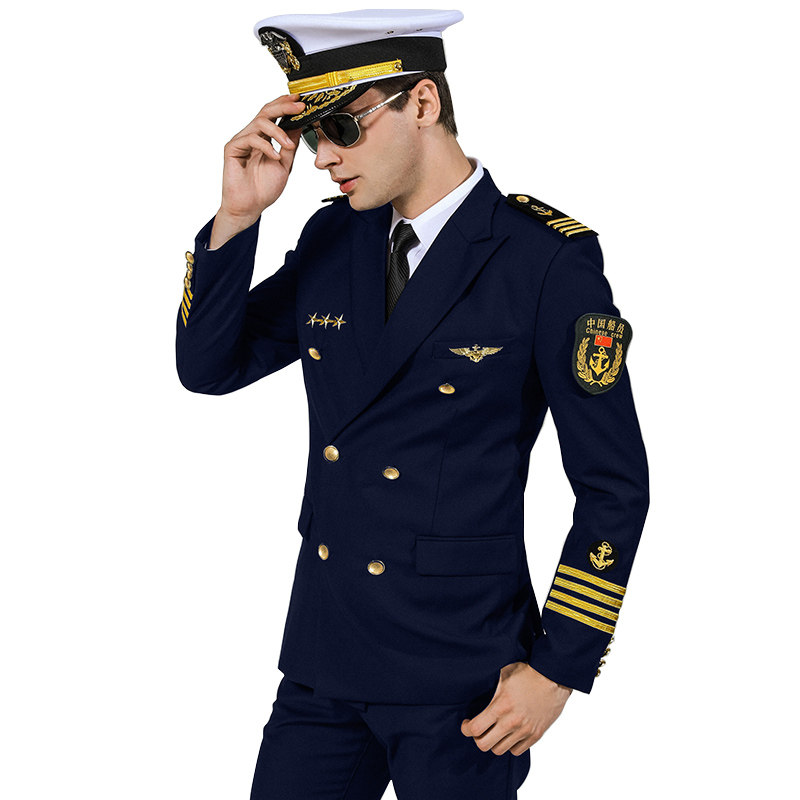 海员制服套装西装游艇船长晚宴常服演出服表演工装制服