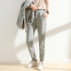 Plus velvet sports pants female thickened autumn and winter lamb velvet pants set large size loose buckle cotton pants wearing pants Plus velvet sports pants female thickened autumn and winter lamb velvet pants set large size loose buckle cotton pants wearing pants