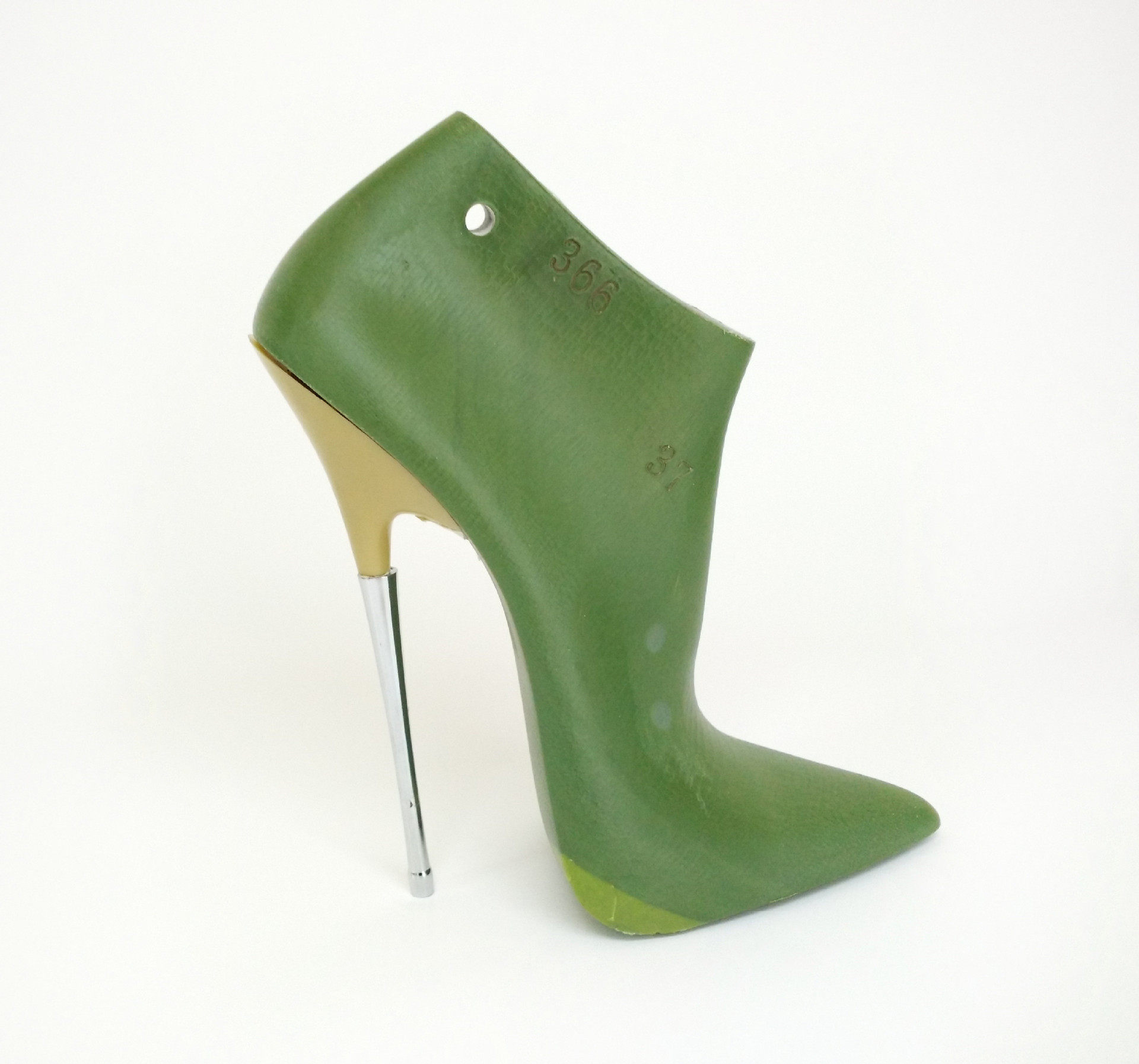 鞋楦女庄低帮情趣跟高16cm超高高跟鞋浅口塑胶鞋撑