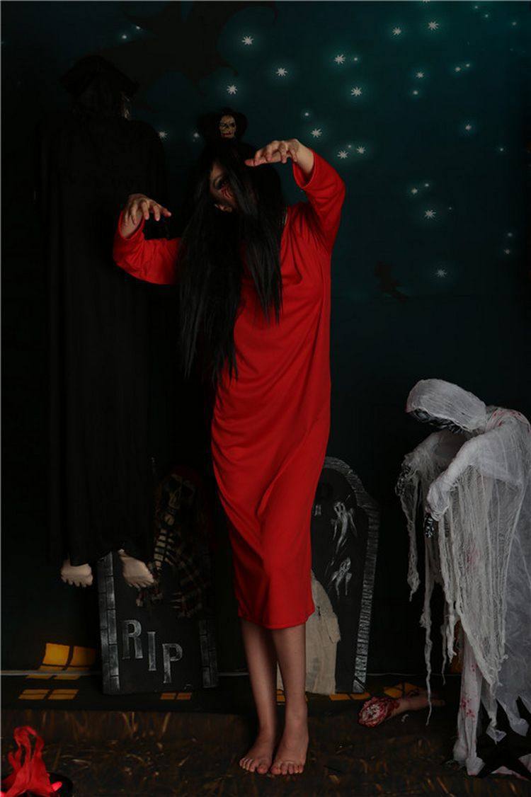 服装万圣节吓人舞会日本电影女鬼cosplay新娘衣服服饰