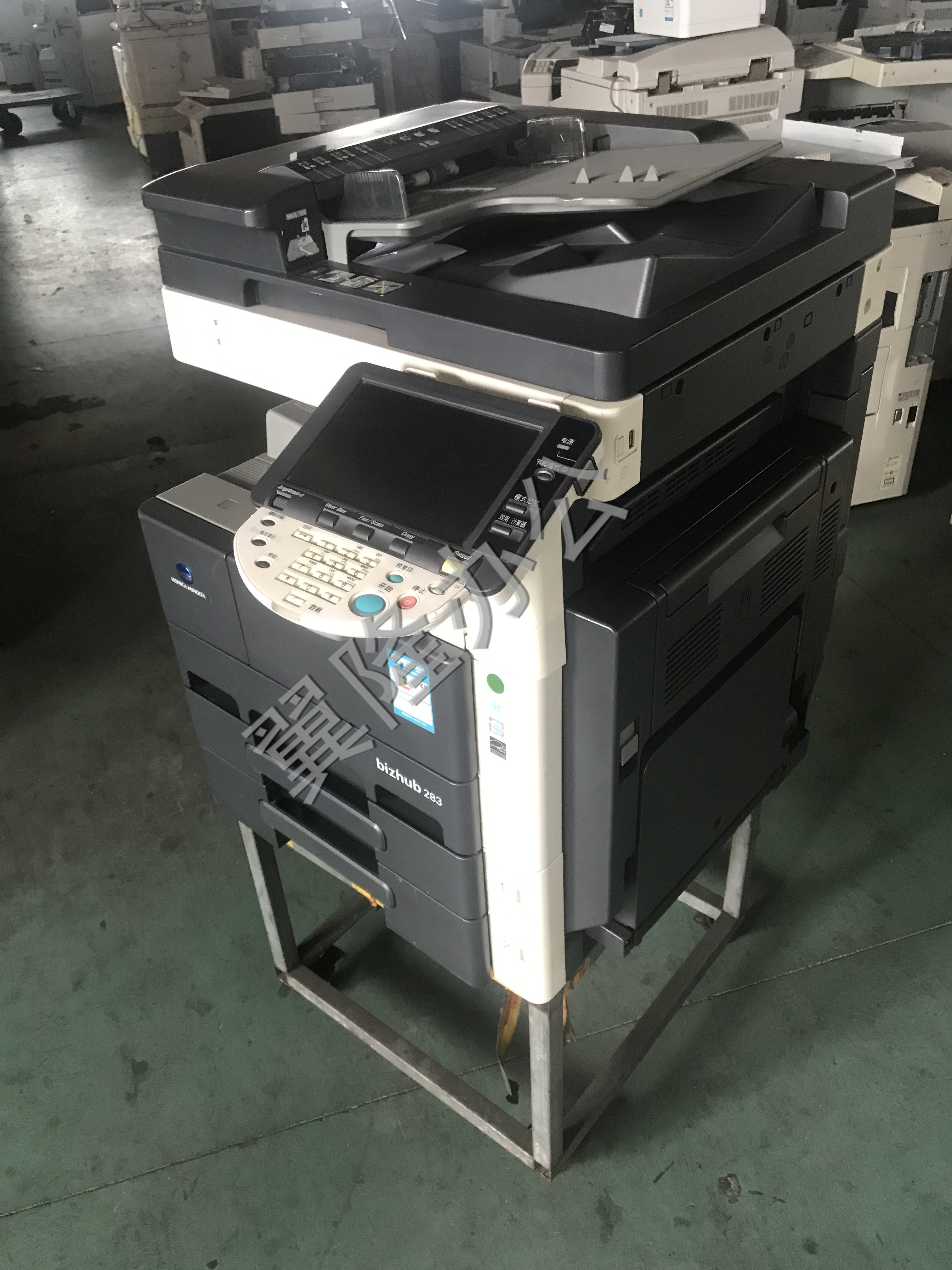 复印柯美c364bh283bh363网络打印机激光a3同行复合复印机