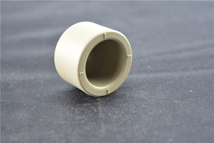 联塑ppr热熔水管灰色塑料管堵头堵帽堵塞管道ppr管