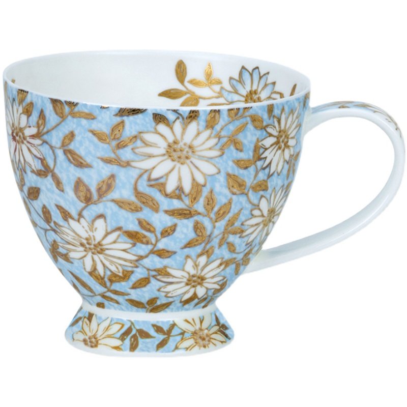 英国进口丹侬dunoon骨瓷马克杯大容量早餐麦片杯下午茶水杯子家用