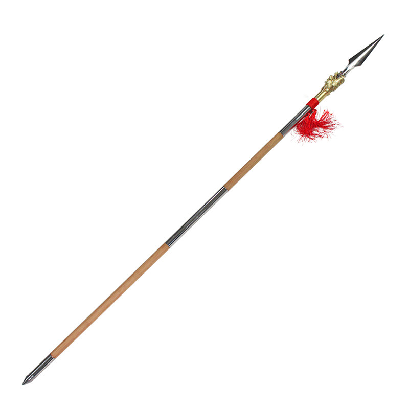 太极大枪红缨枪游龙霸王枪管径不锈钢凹槽武术未开更多武术装备