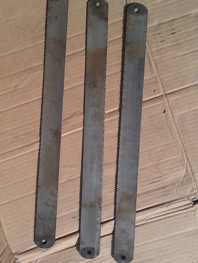 二手锋钢锯条 钢锯条 硬度高 锋钢锯条 本溪 整体全锋钢 diy刀具