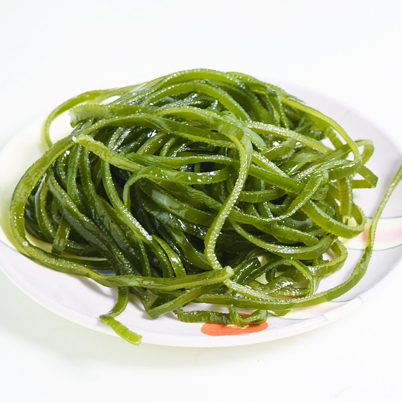 盐渍海带丝5斤整箱昆布丝新鲜海带烟台特级厚海带丝2500g泡发即食