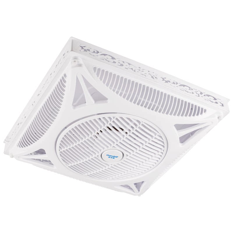 600吸顶风扇天花吊顶式电风扇嵌入式集成顶扇商用遥控吸顶扇明装