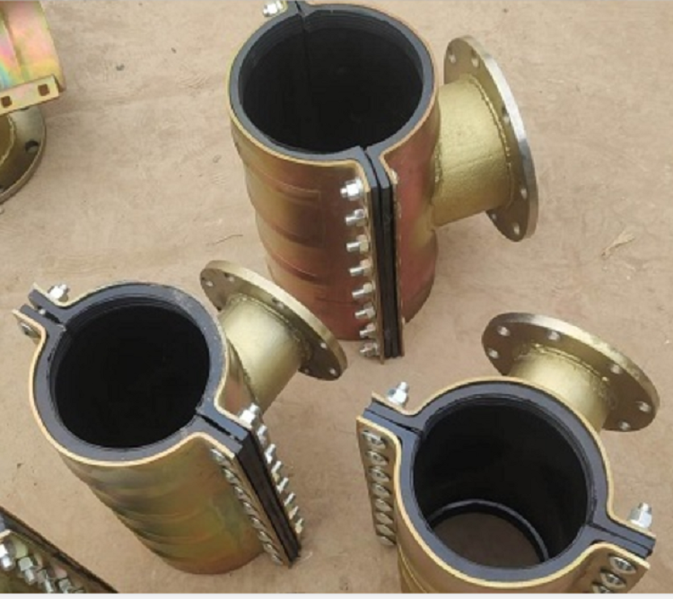 定制钢哈弗节马鞍三通法兰增接口抢修节堵漏器哈夫节变径分水三通