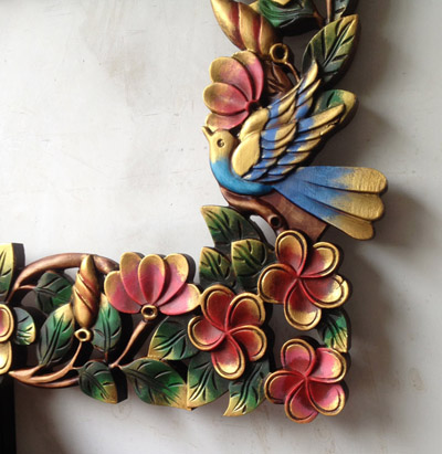 特惠镜框手工实木画框装饰画装饰别墅穿衣镜异国浴室镜