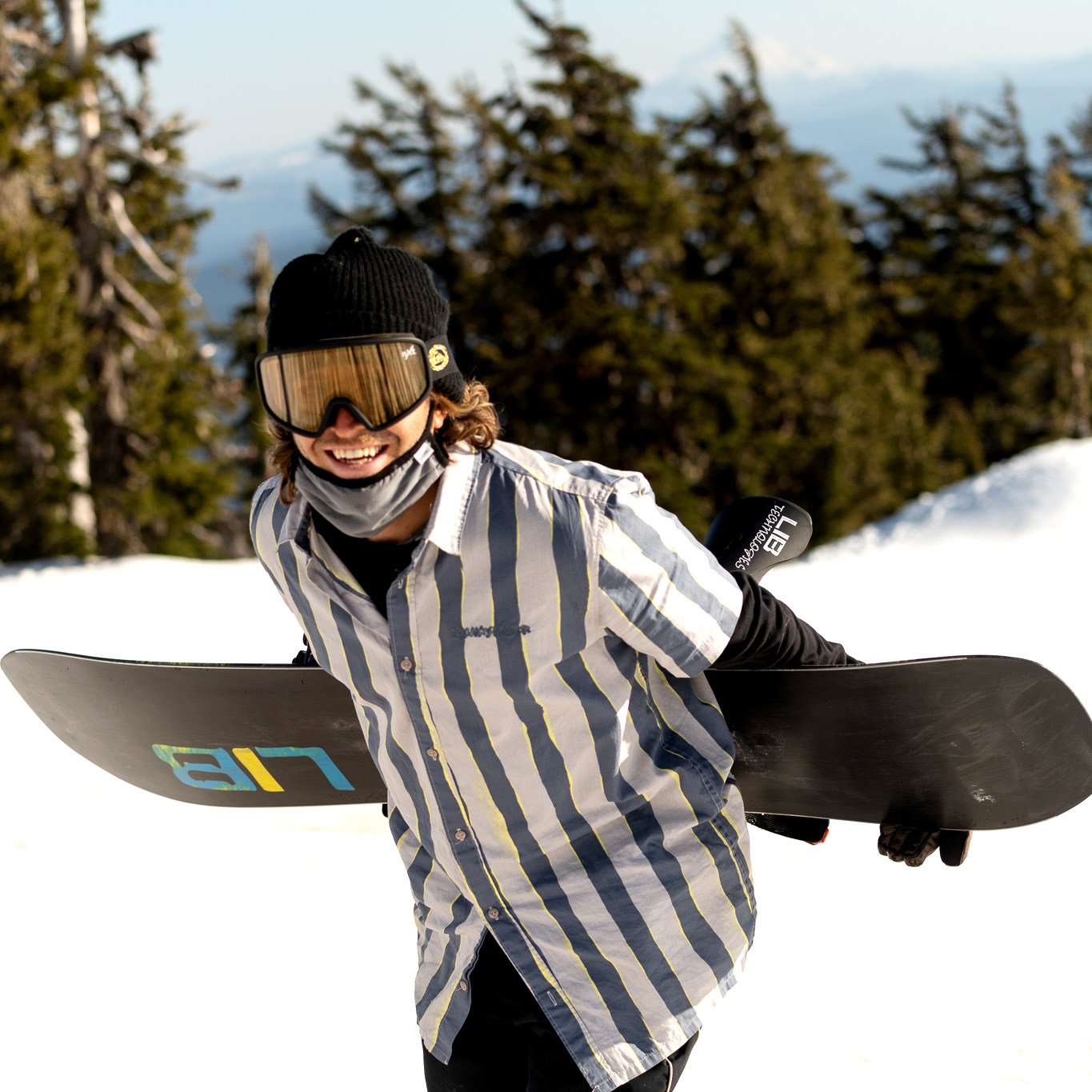 2122libtech滑雪板单板波浪brd地形全能香蕉板粉滑雪板