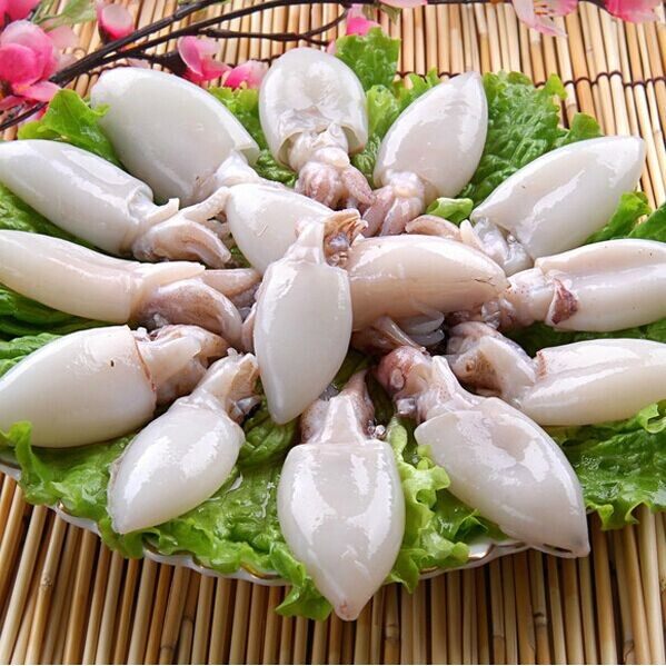 新品墨鱼小目鱼仔乌鱼冷冻海鲜500g38只冷冻墨鱼