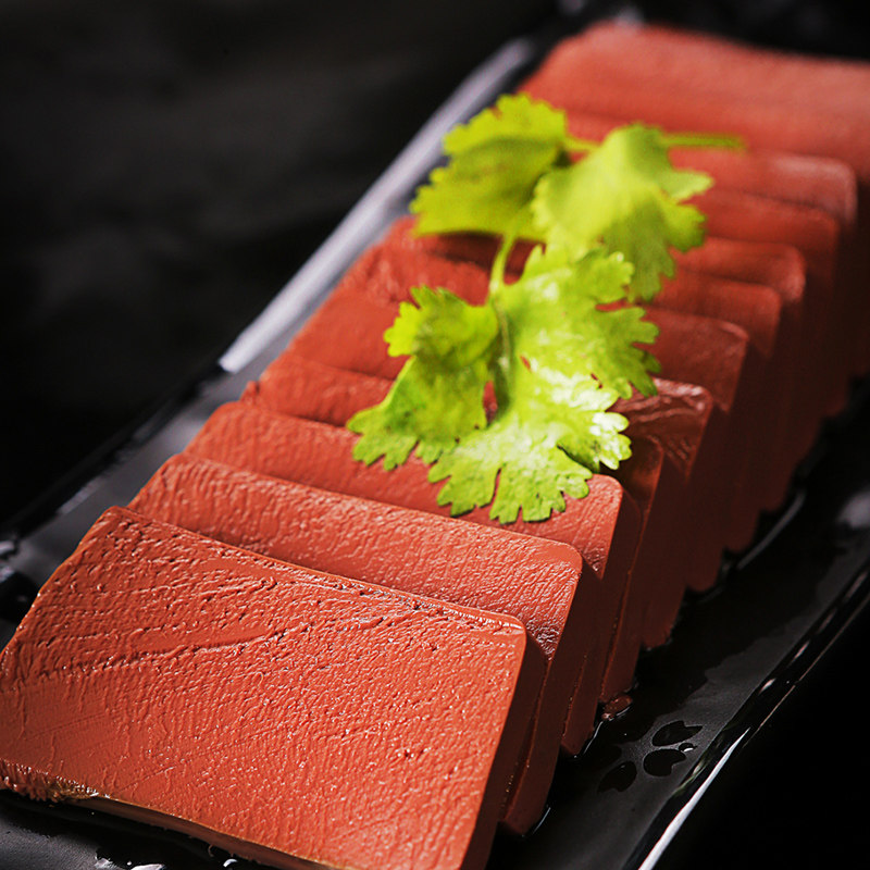 华英卤味鸭血300g 包邮 20盒装 火锅食材商用鸭血火锅店同款 - 爱购网