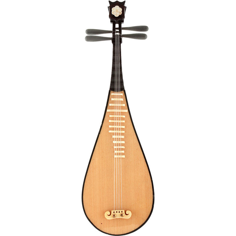 迷你民族乐器琵琶模型三弦琴摆件二胡饰品仿真摆件