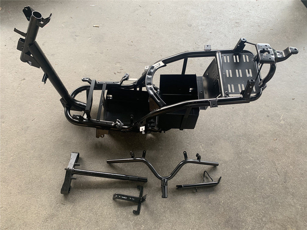 战速车架瑞鹊96v速电电摩改装96v电池平叉更多电动车零