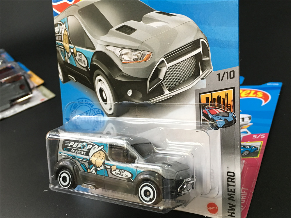 风火轮火辣小跑跑车模型玩具合金福特全顺面包车车模