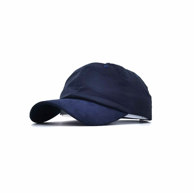 dcshoecousa男女dcba日本麂皮拼布纯色弯檐棒球帽5130j922帽子