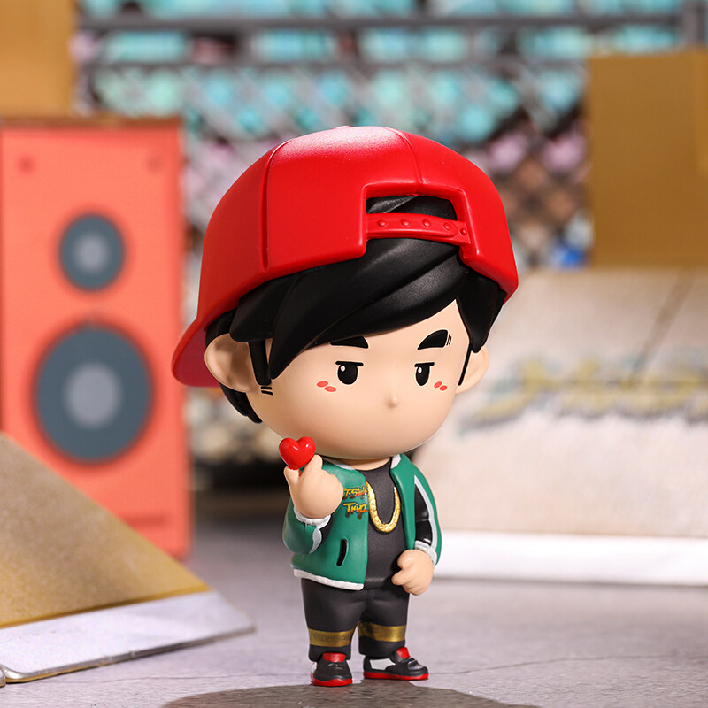 正版盲盒泡泡玛特popmart手办周同学同学周游记游记系列潮玩盲盒