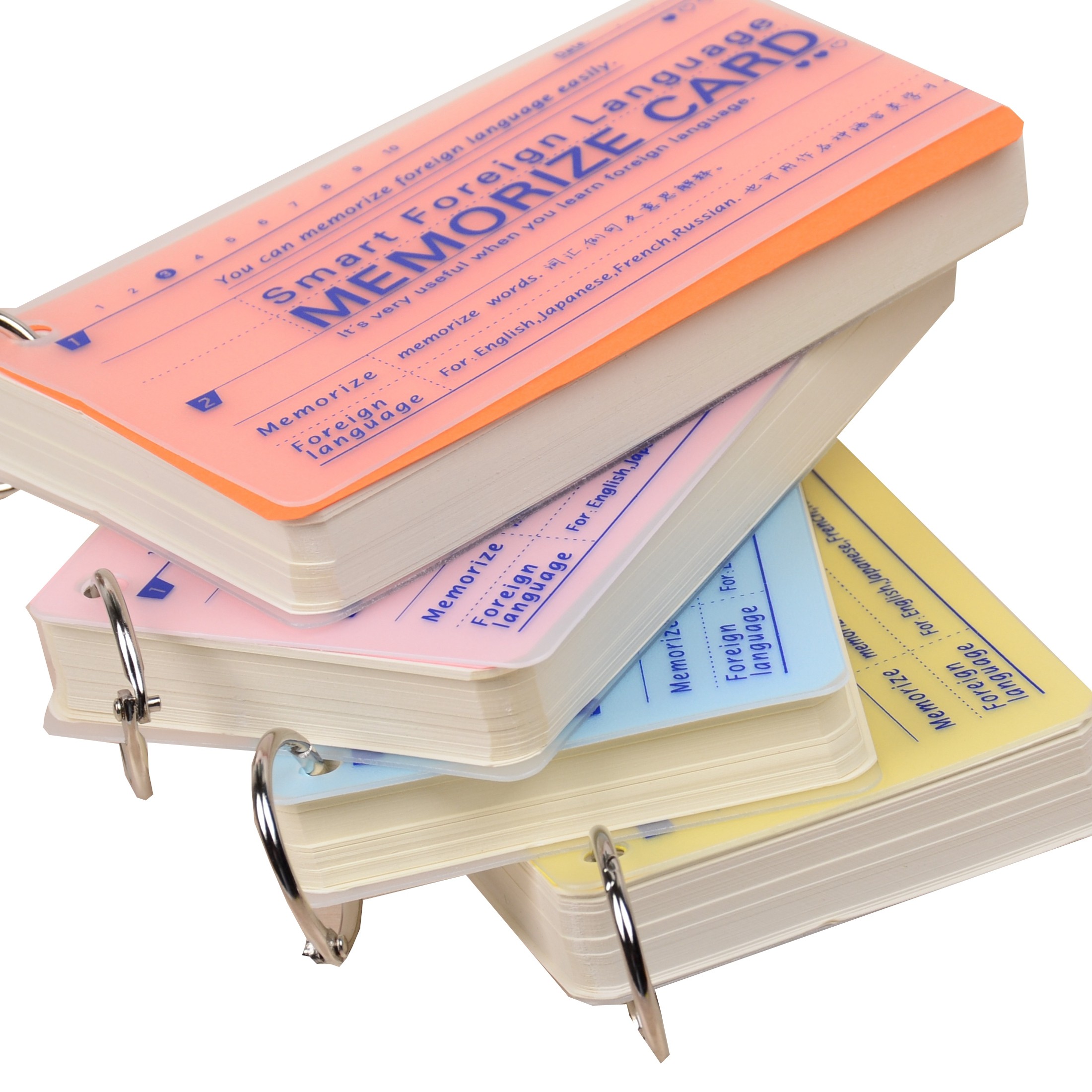 包邮随身单词本初高中单词记忆本日韩语单词英语记单词本活页圈装