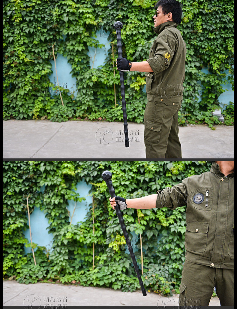 美国coldsteel冷钢91was非洲祖鲁手杖塑钢防卫防身棍暴力拐杖道具