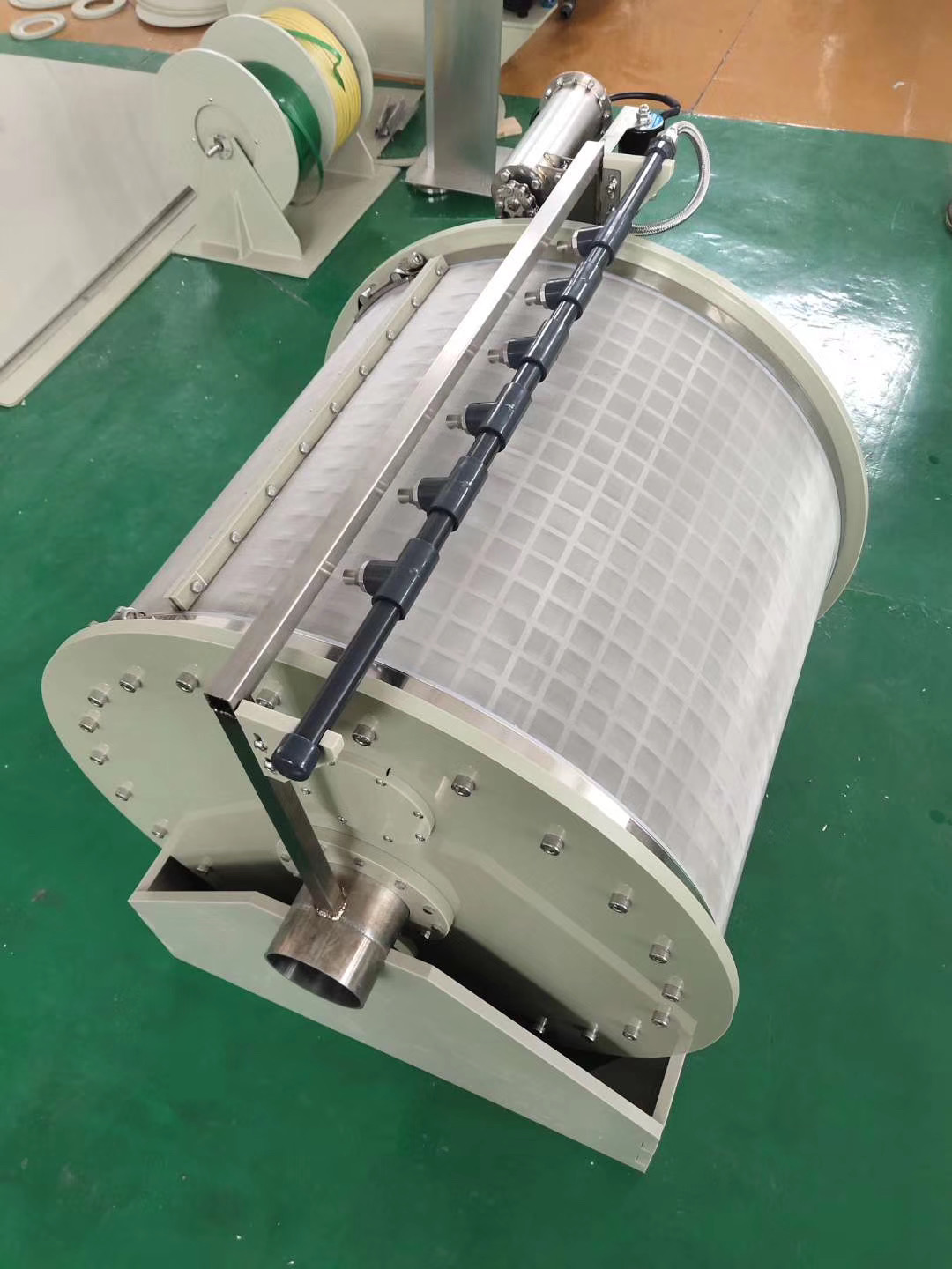 池水庭院鱼池循环系统过滤器水产微滤机转鼓养殖锦鲤过滤设备