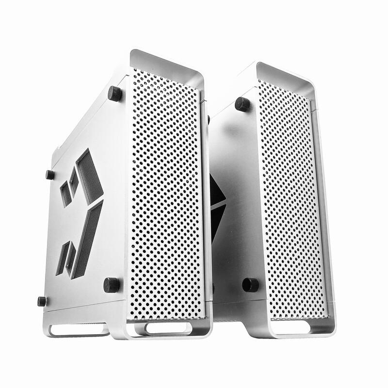 酷鱼全铝迷你itx机箱/台式整机htpc客厅电脑小主机g5机箱新品包邮