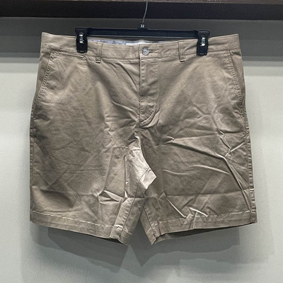 纽约大宝 Lacoste/法国鳄鱼 男士夏可拉伸弹力纯色简约休闲裤短裤