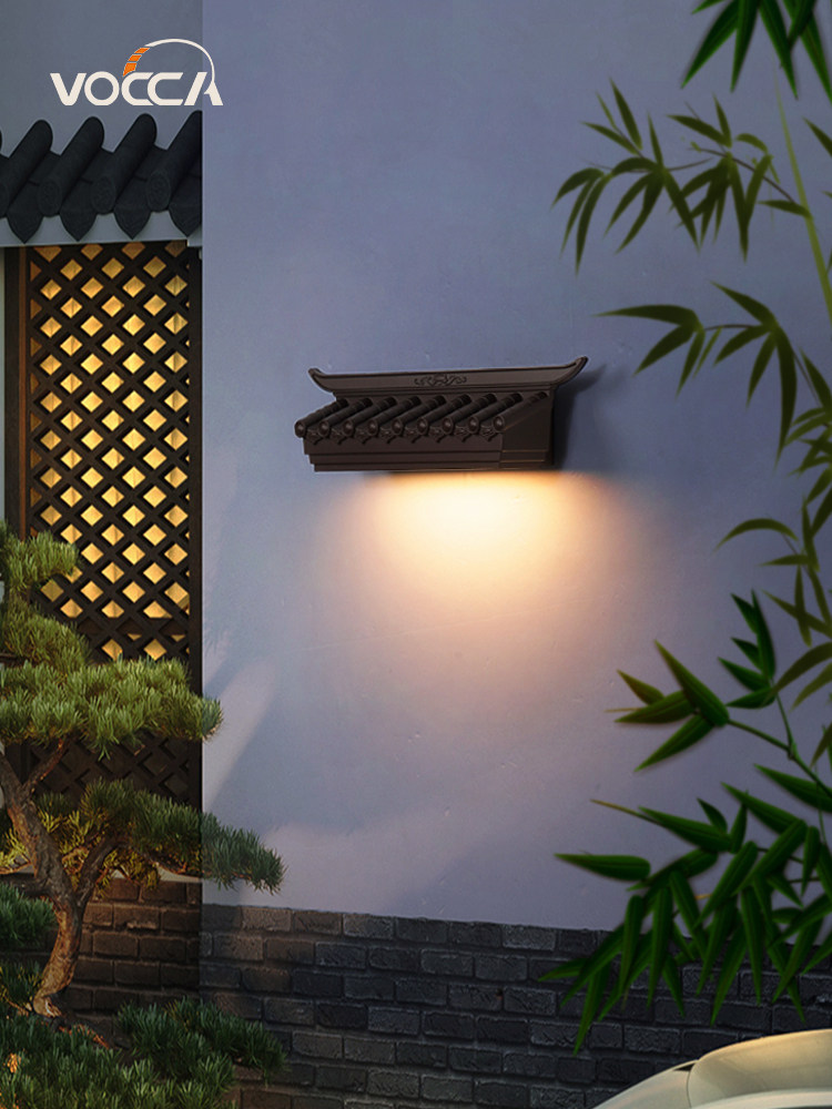 屋檐防水门牌门口大门室外院子墙灯水洗壁灯户外壁灯