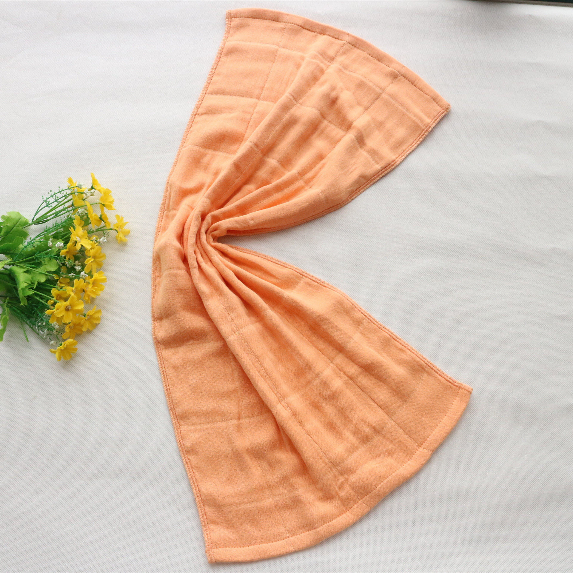 纯棉富安原单6层全棉棉布吸水柔软亲肤洗脸毛巾