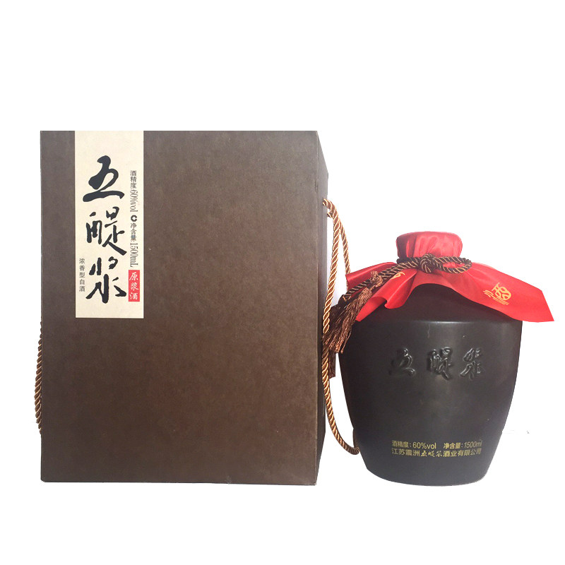 五醍浆酒白酒原浆60度一坛1500ml盐城滨海特产白酒