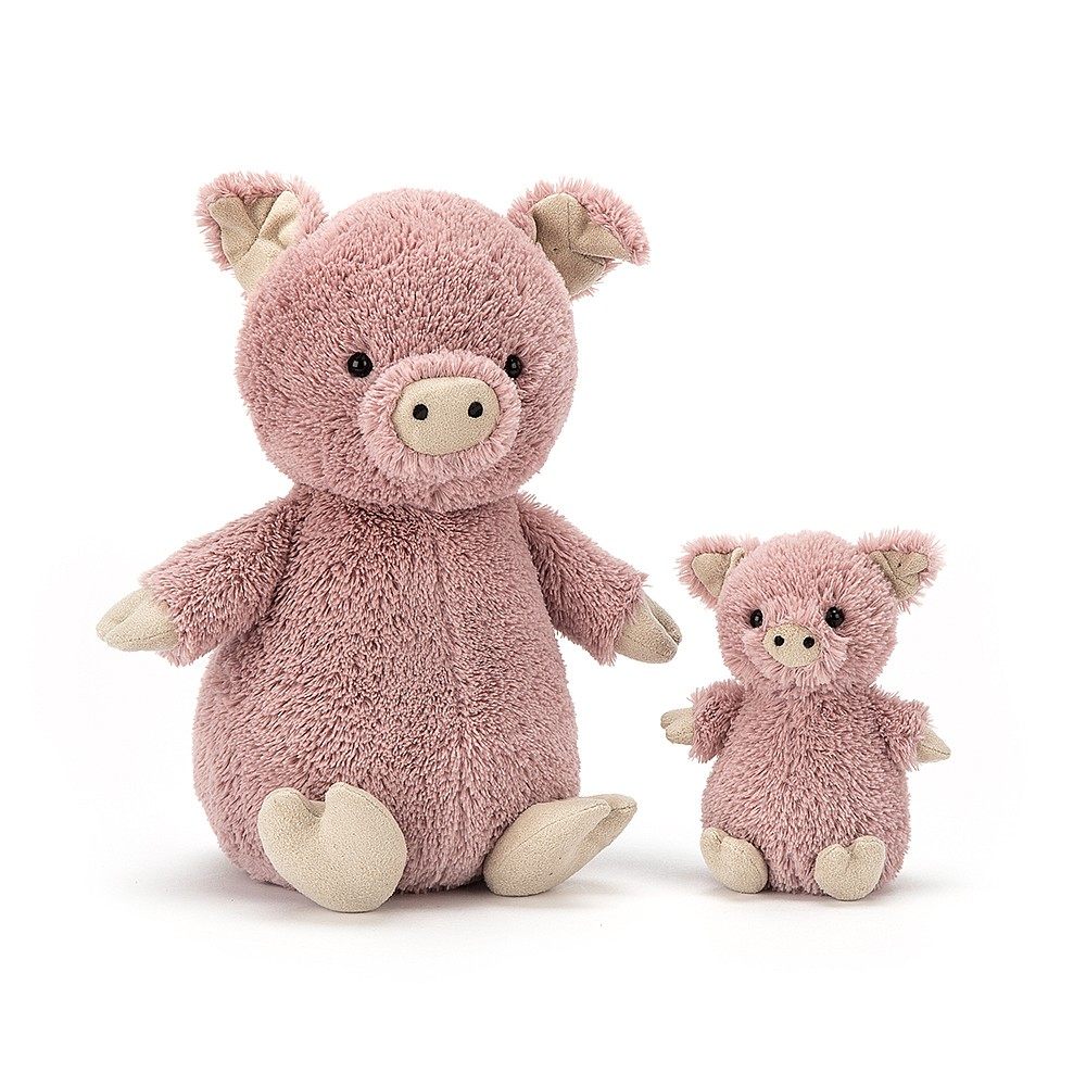 英国jellycat 花生猪粉色小猪peanutpig儿童可爱毛绒安抚玩具礼物