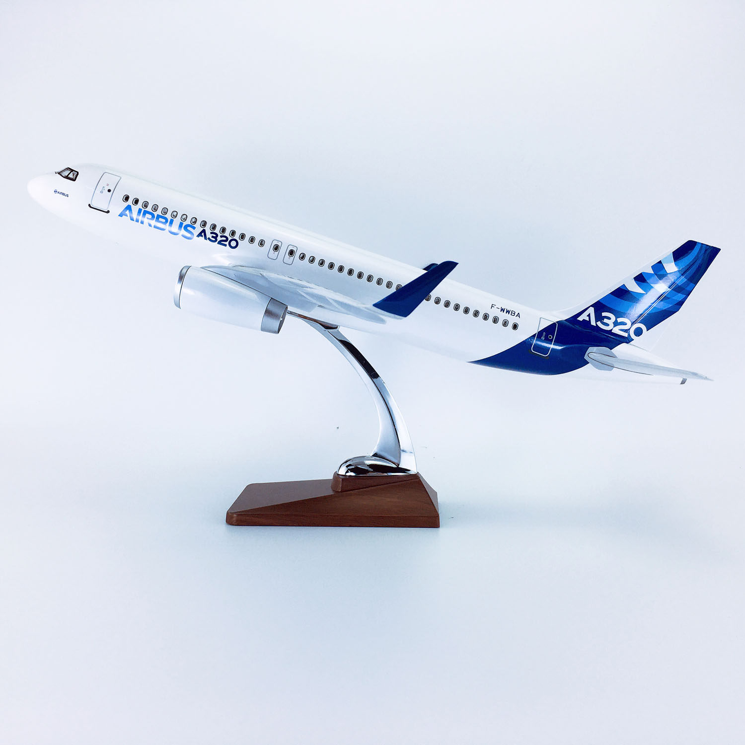 特价a320飞机模型abs材料47cm空客a320neo机型飞机模型