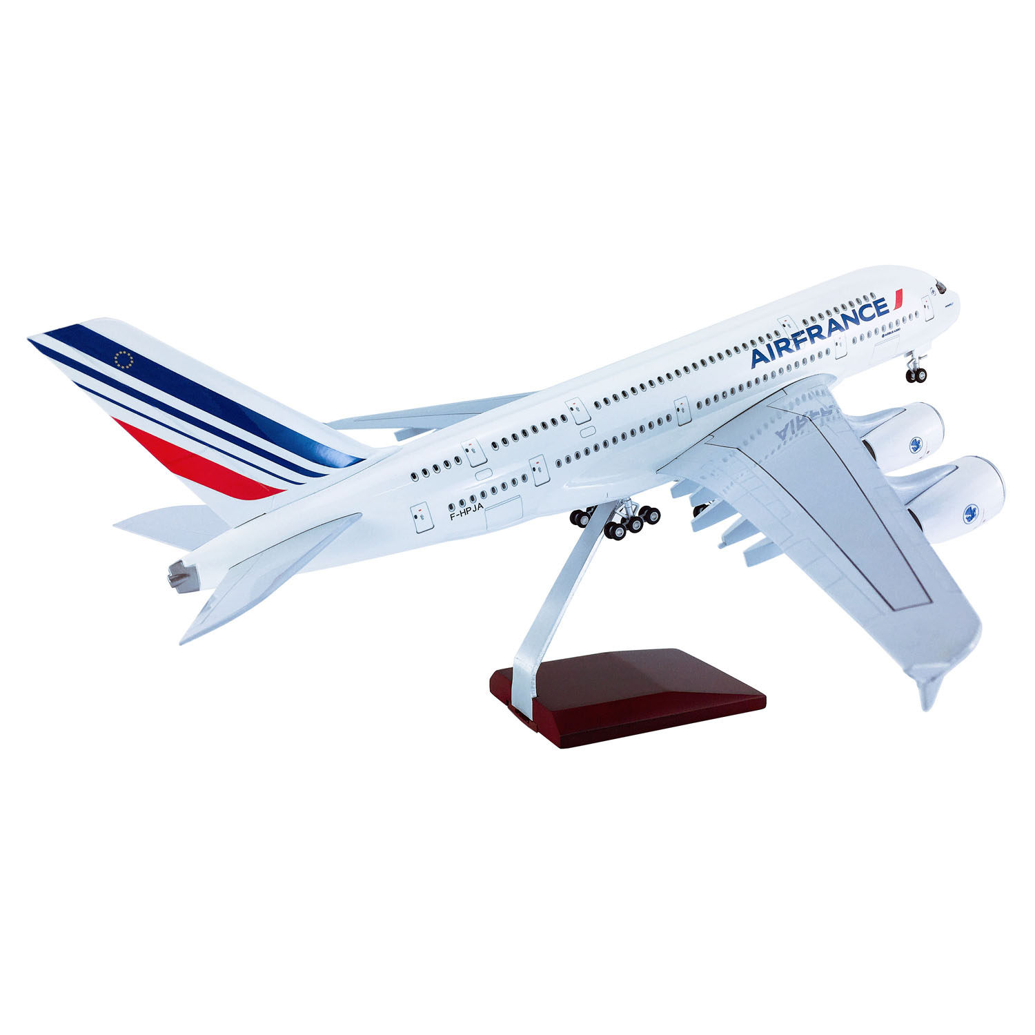 法国a380航空新版abs材料轮子拼装飞机模型飞机模型