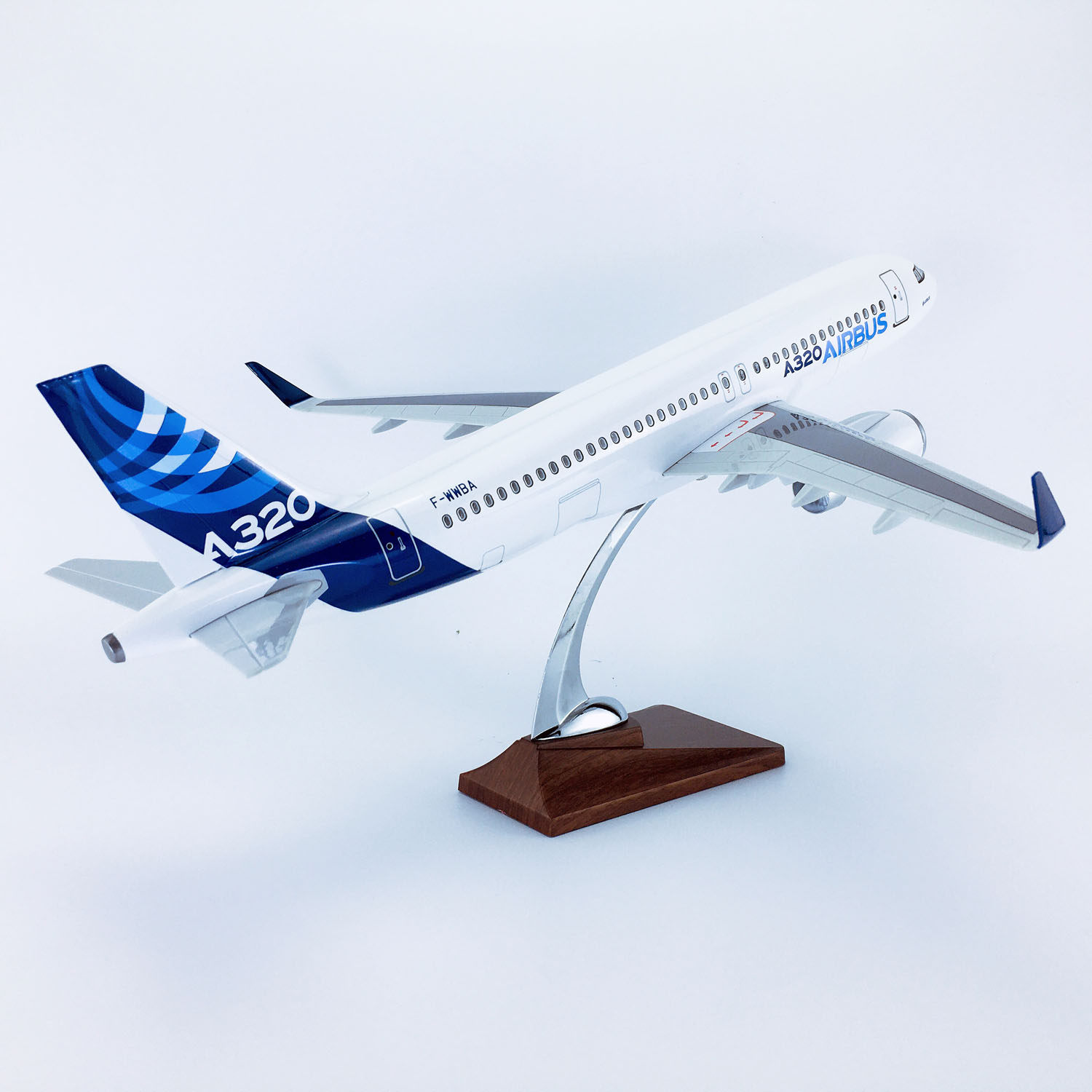 特价a320飞机模型abs材料47cm空客a320neo机型飞机模型